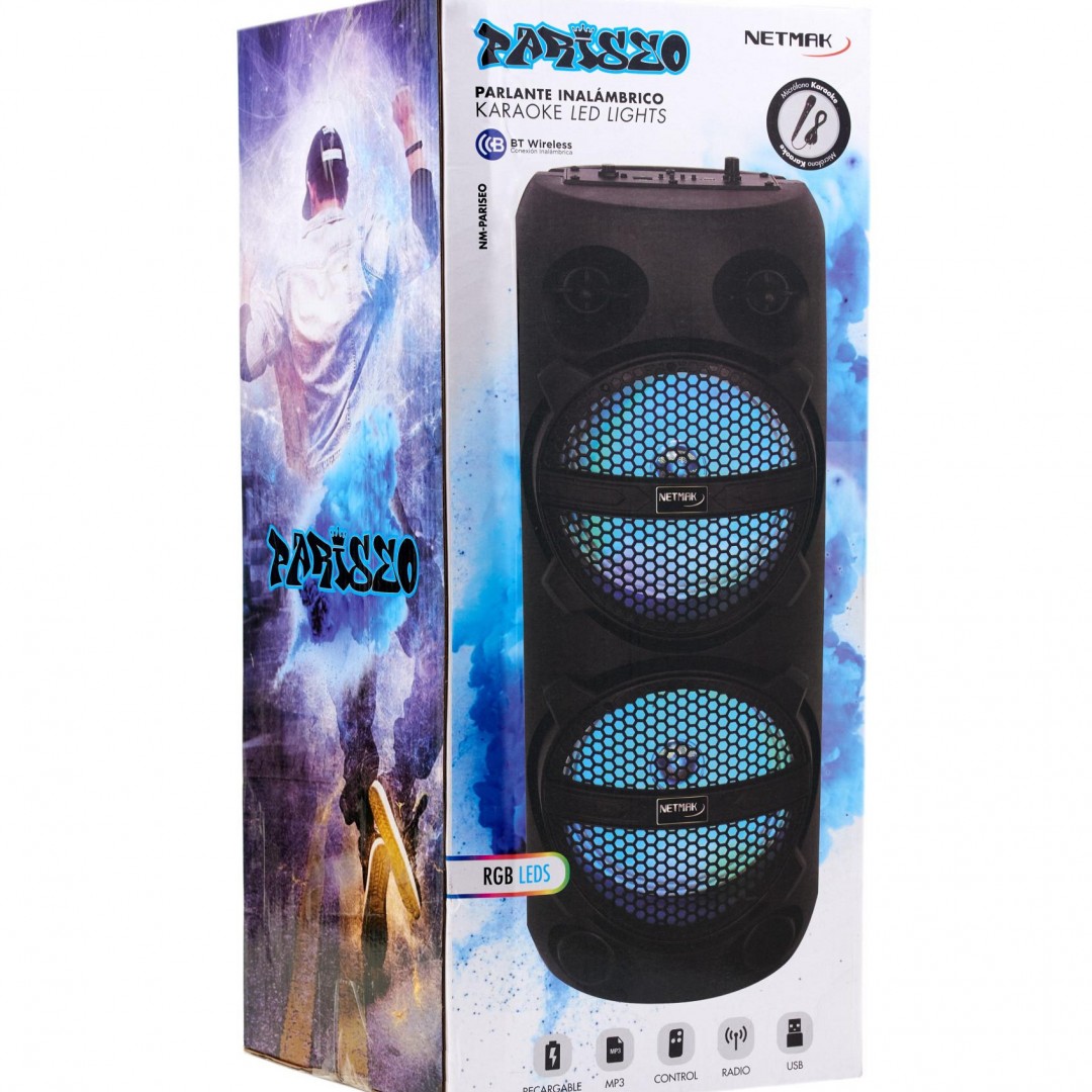 parlantes-netmak-nm-pariseo-bluetooth