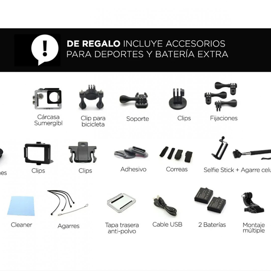 filmadora-actioncam-gadnic-extreme-wifi-4k-30mts-prof-muchos-accesorios-y-bateria-repuesto